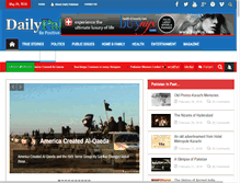 Tablet Screenshot of dailypakistan.com